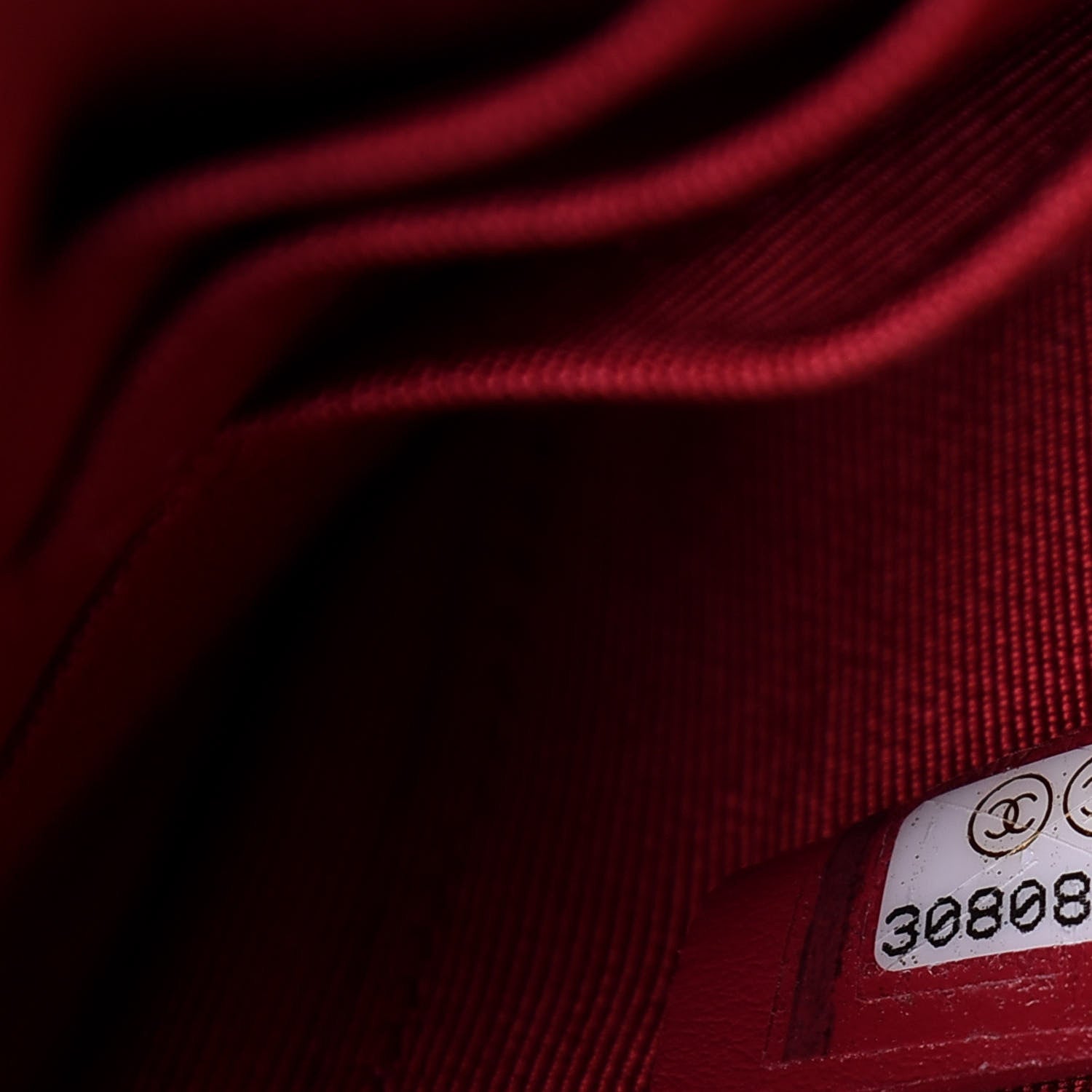 Chanel Shiny Goatskin Quilted Small Chanel 19 Pouch Black 7 of 8