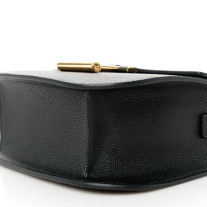 Tom Ford Grained Calfskin Mini T Clasp Tara Crossbody Bag Black 9 of 9