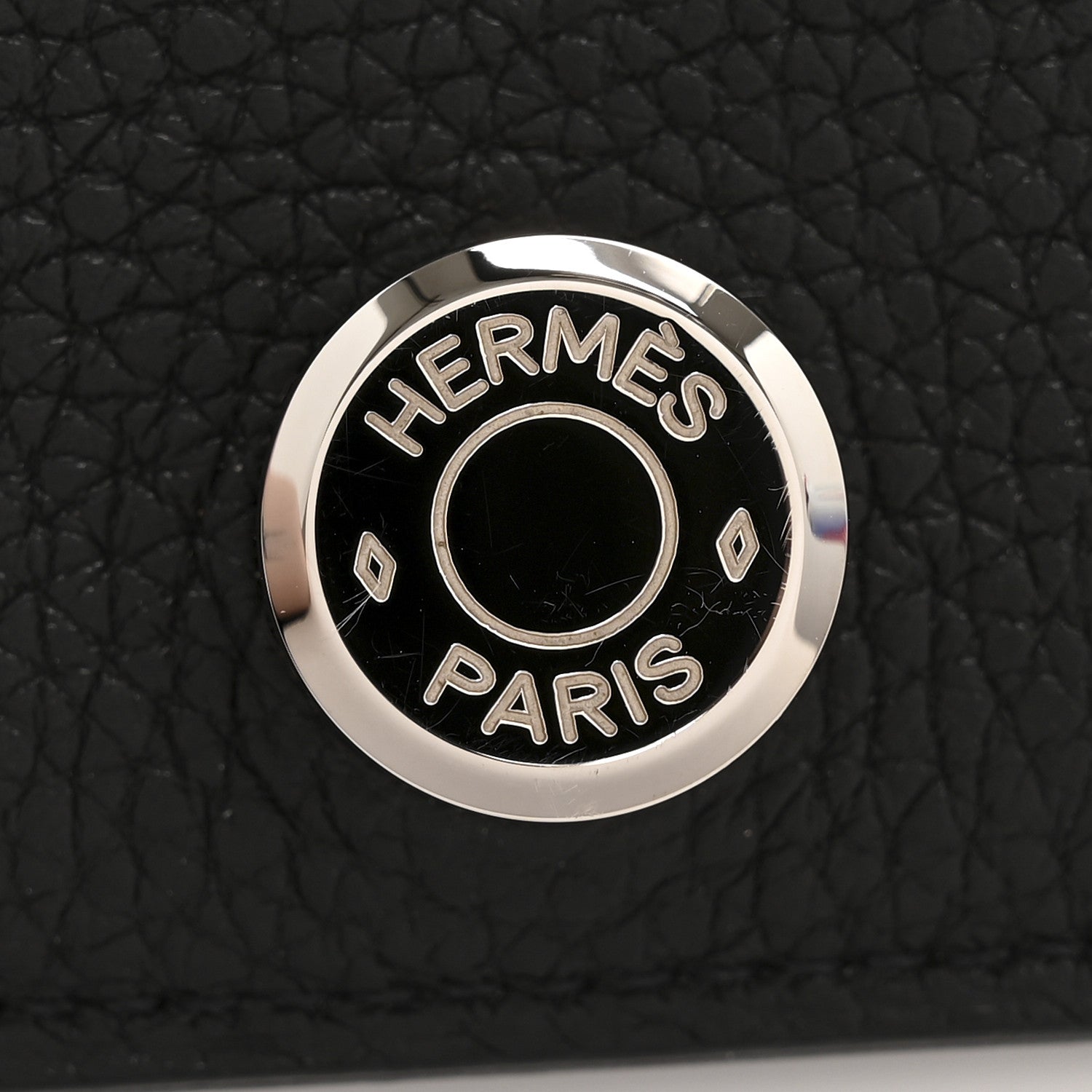 Hermes Togo Dogon Duo Wallet Black 10 of 11