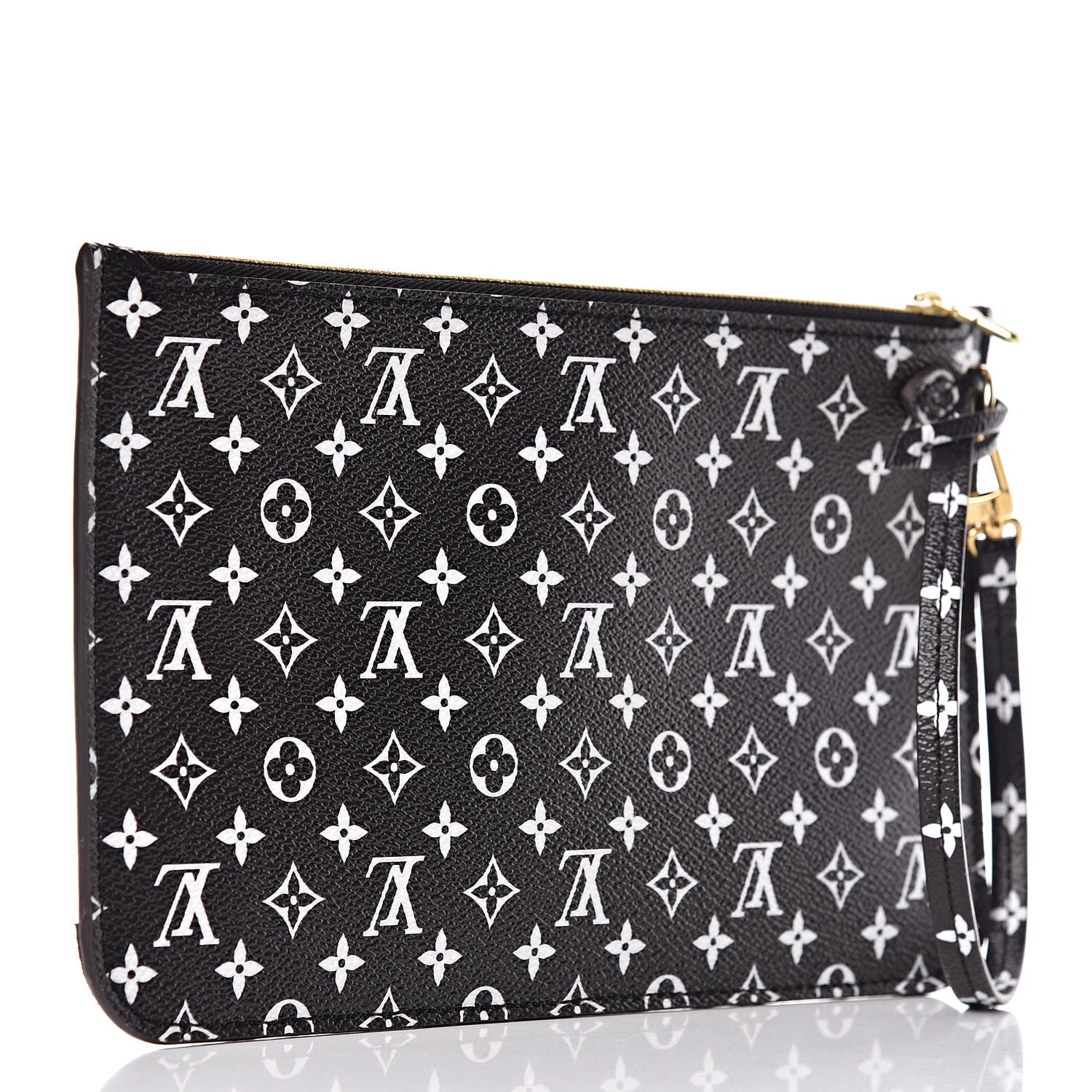 Louis Vuitton Monogram Giant Jungle Neverfull MM GM Pochette Black 3 of 7