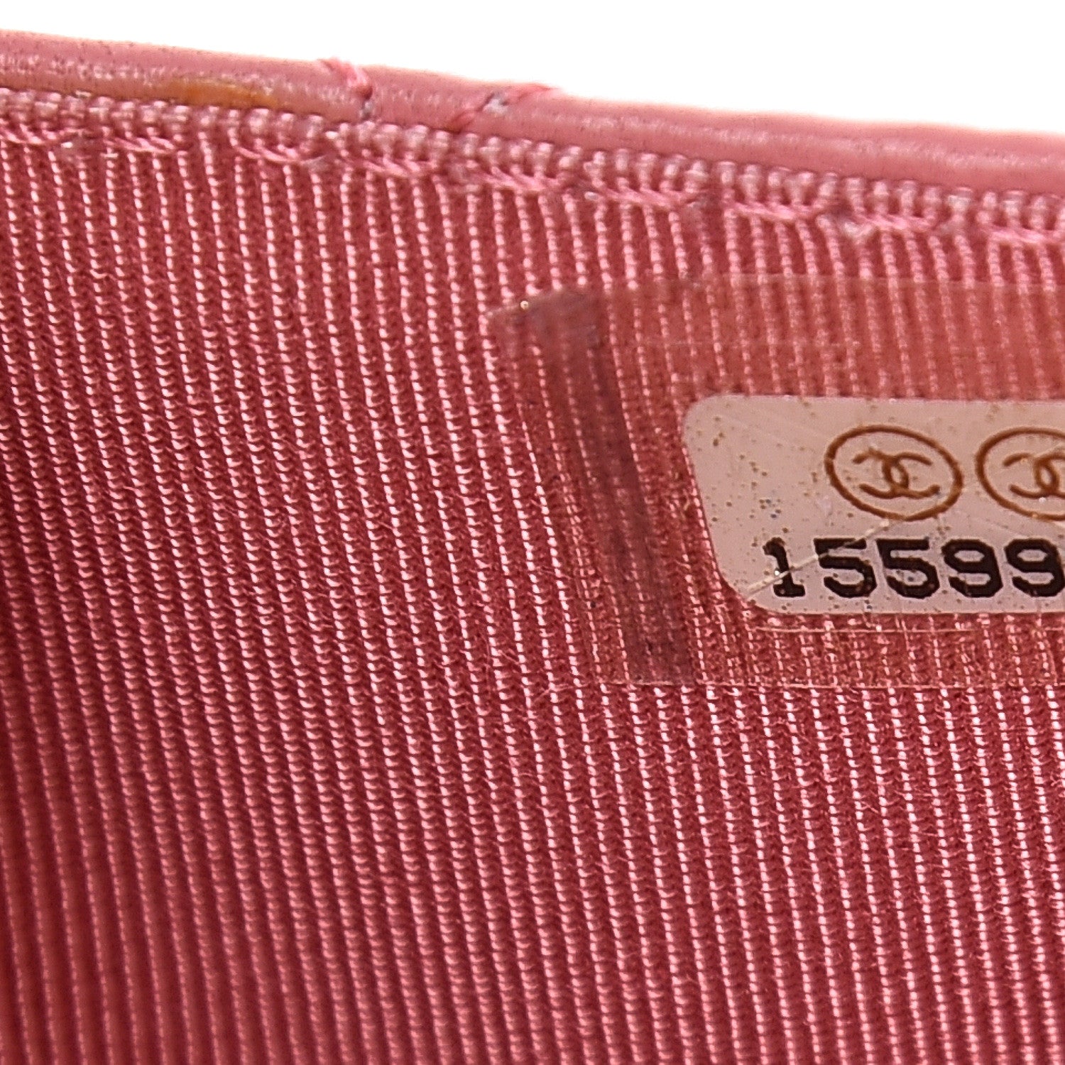 Chanel Lambskin Quilted Card Holder Pink 8 of 9