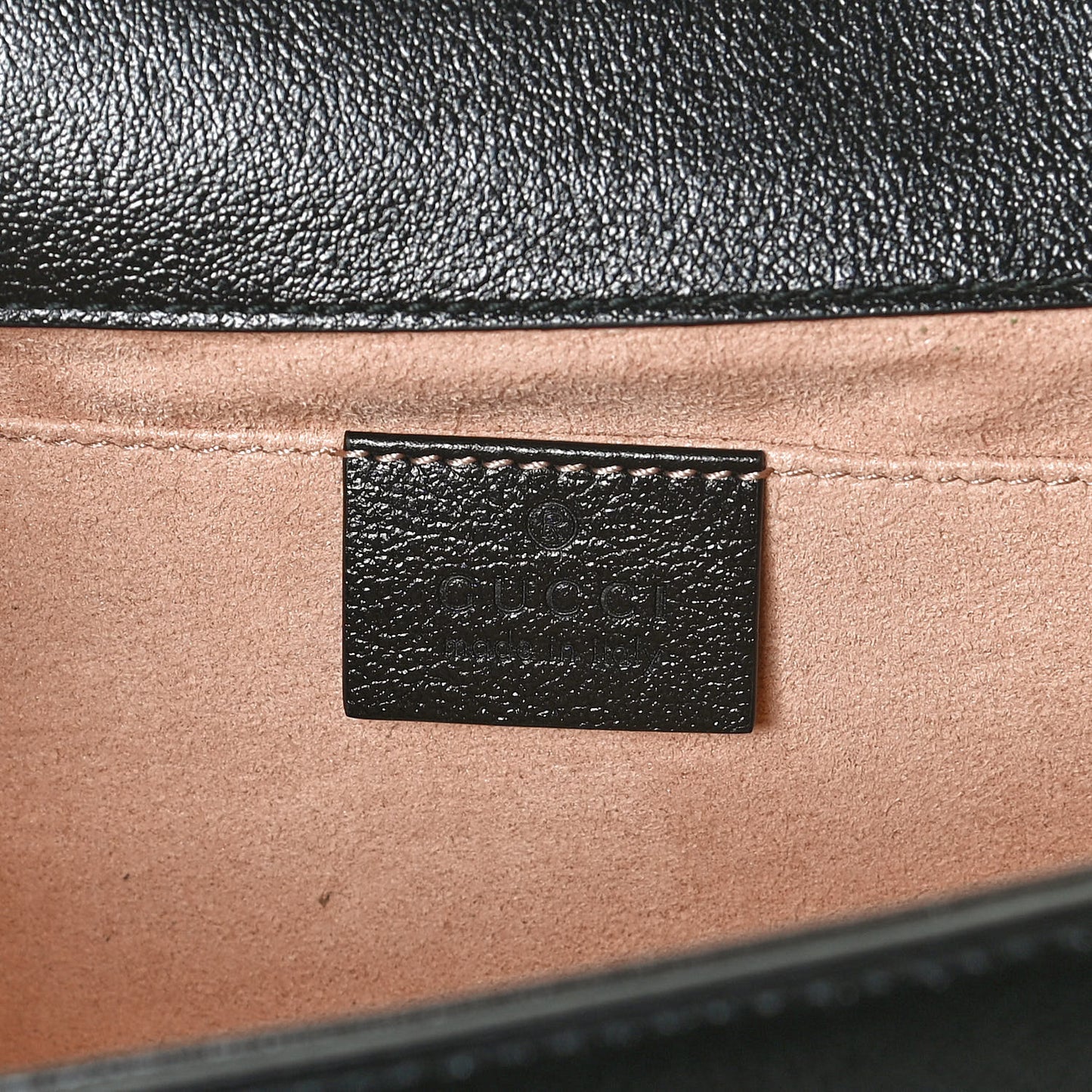 Textured Calfskin Web Small Rajah Slim Flap Shoulder Bag Black