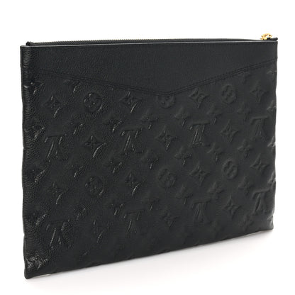 Louis Vuitton Empreinte Daily Pouch Black 3 of 8