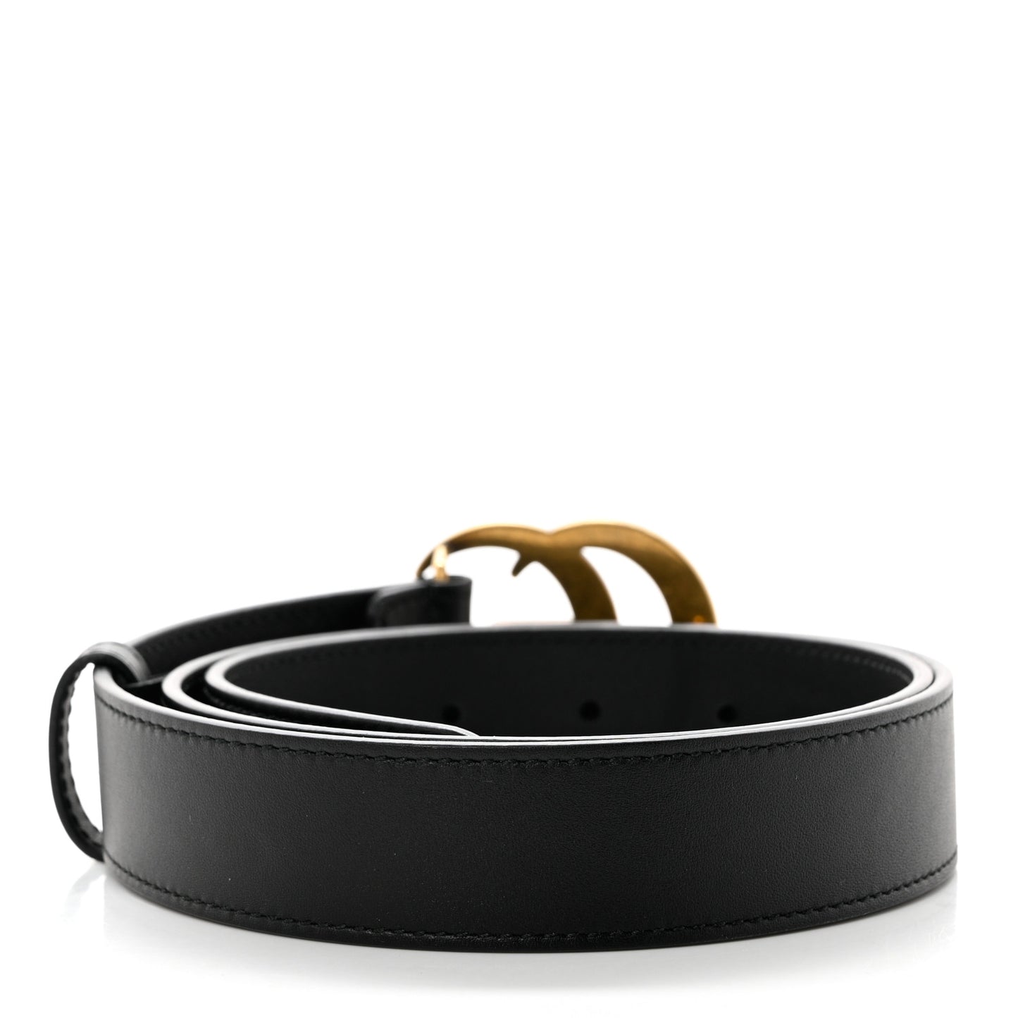 Calfskin Double G 30mm Belt 85 34 Black