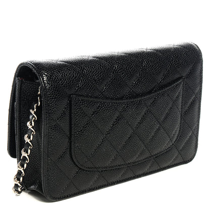 Chanel Caviar Wallet on Chain WOC Black 3 of 8