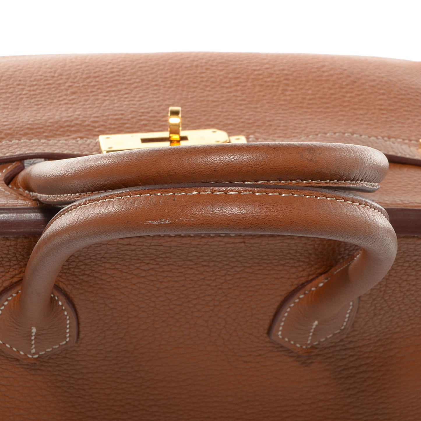 Taurillon Clemence Birkin 35 Gold