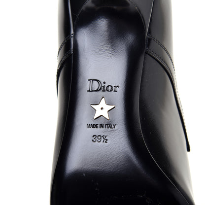 Christian Dior Calfskin Ankle Boots 39.5 Black 6 of 9