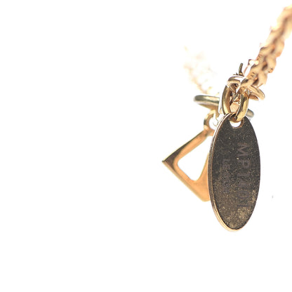Louis Vuitton Graffiti PM Necklace Gold 5 of 5