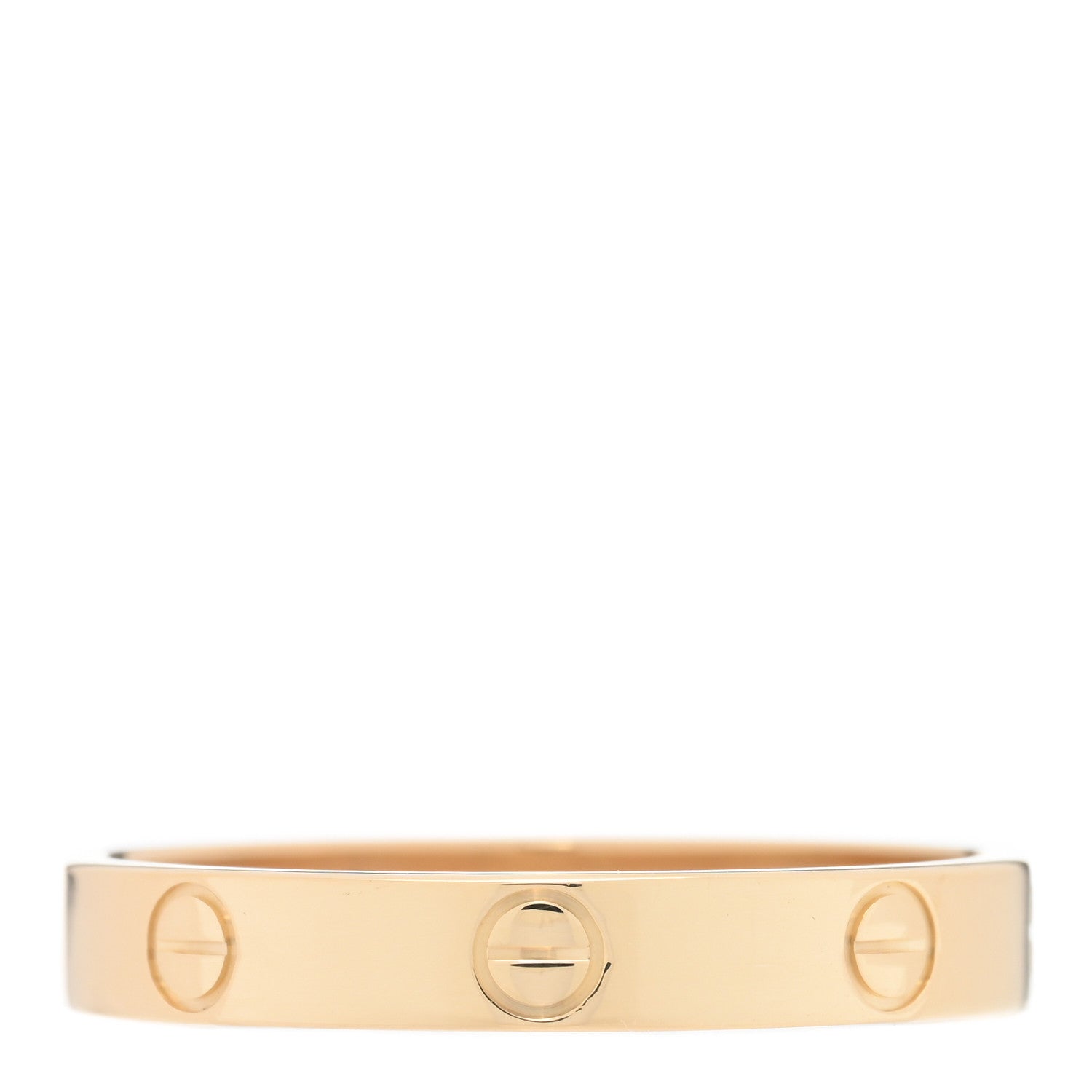 Cartier 18K Yellow Gold 3.5mm LOVE Wedding Band Ring 63 10.25 3 of 5