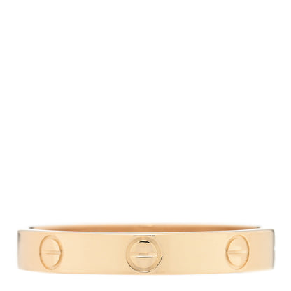 Cartier 18K Yellow Gold 3.5mm LOVE Wedding Band Ring 63 10.25 3 of 5