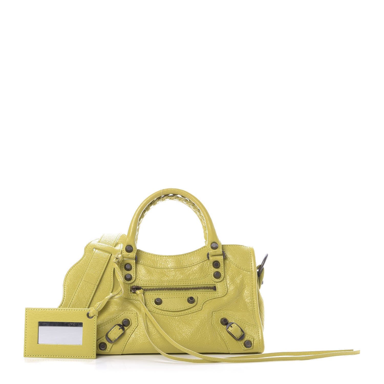 Balenciaga Agneau Classic Hardware Mini City Jaune Poussin 1 of 13