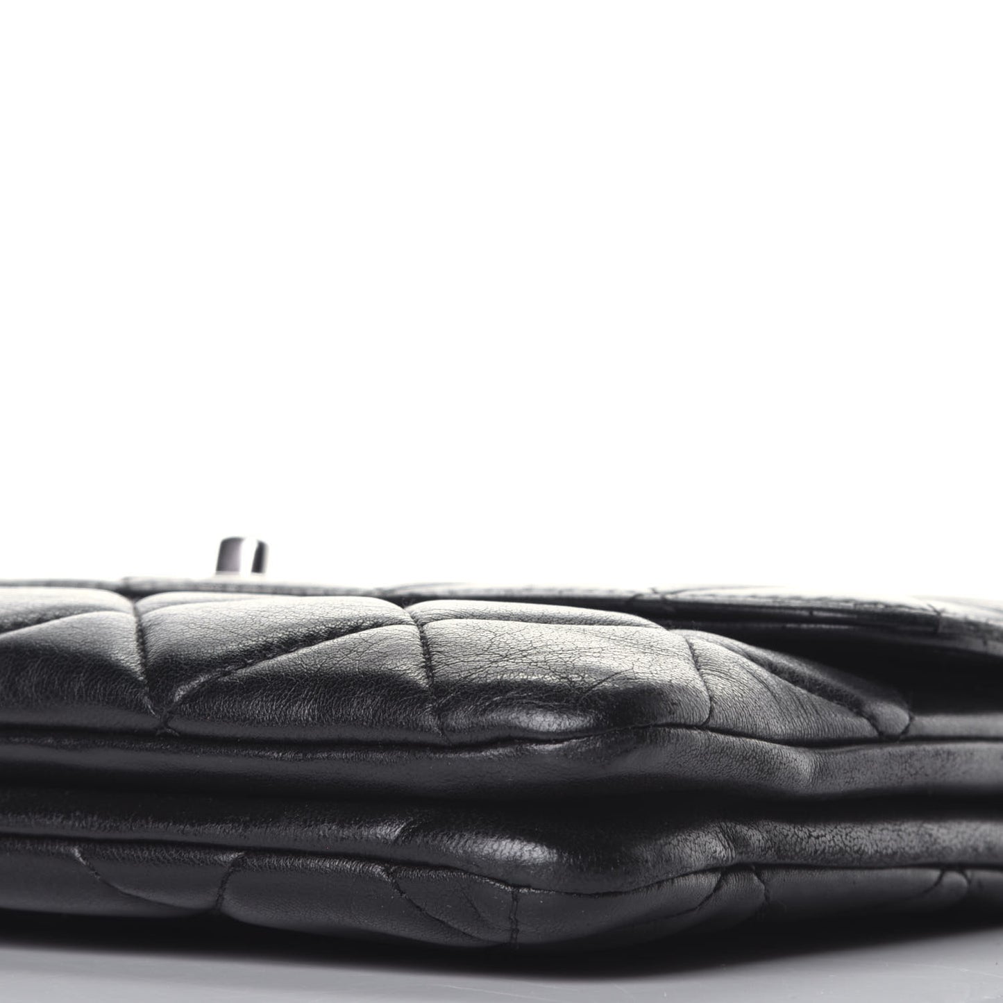 Lambskin Quilted Medium Trendy CC Flap Black