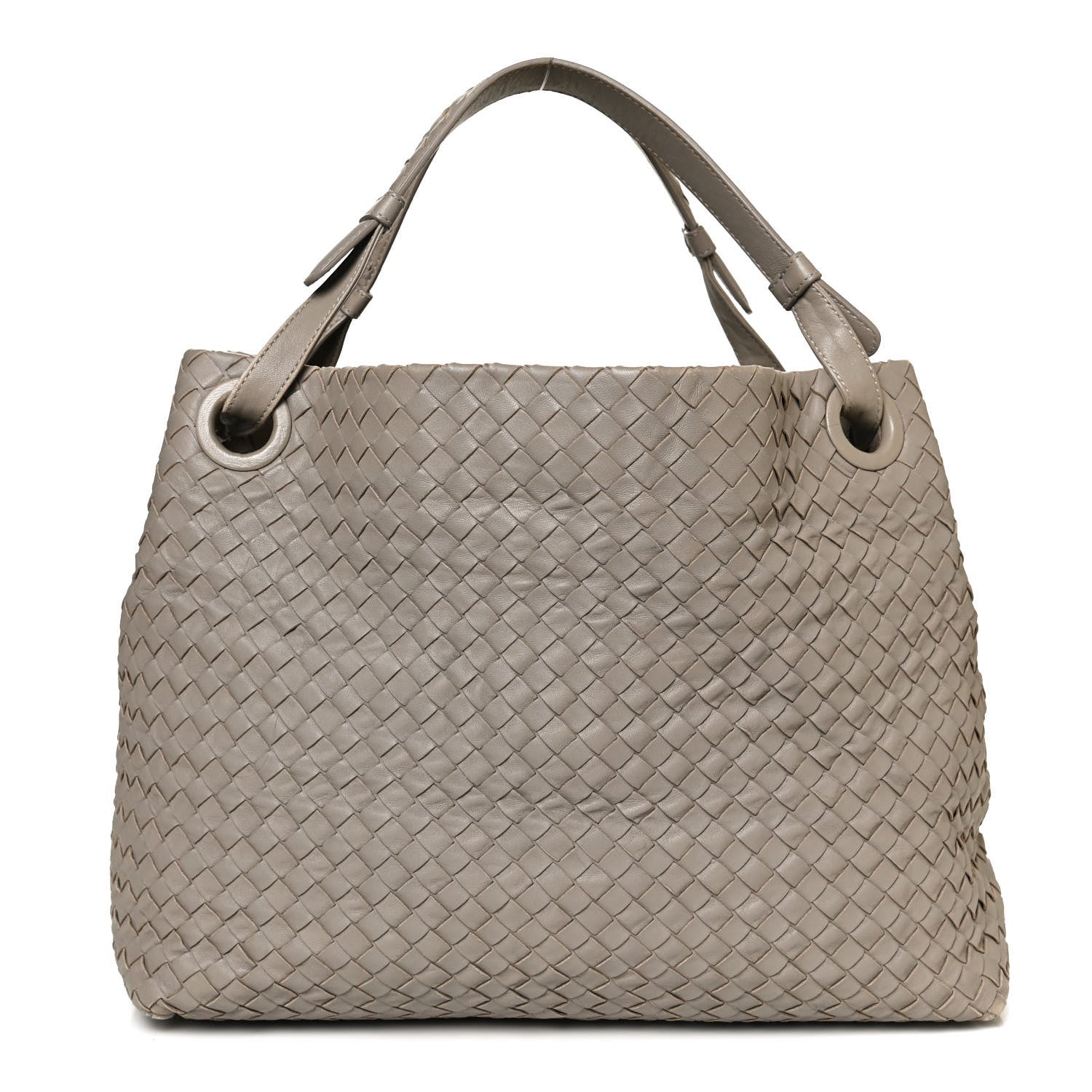 Bottega Veneta Nappa Intrecciato Medium Garda Bag Fume 1 of 12