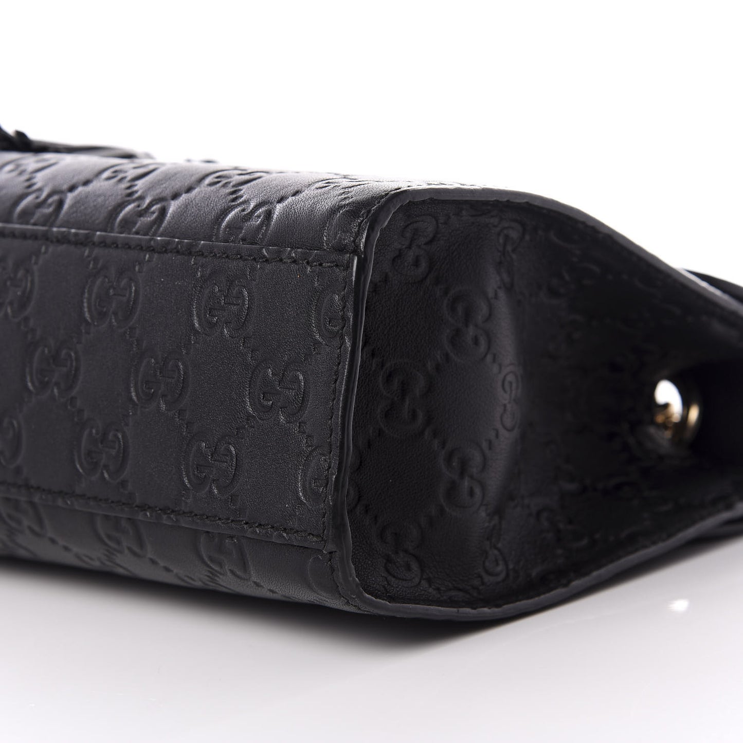 Guccissima Medium Emily Chain Shoulder Bag Black