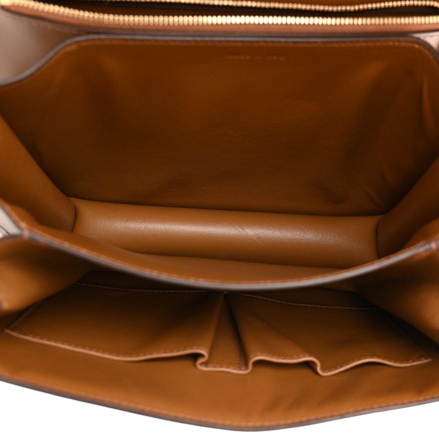Box Calfskin Medium Classic Box Flap Bag Camel