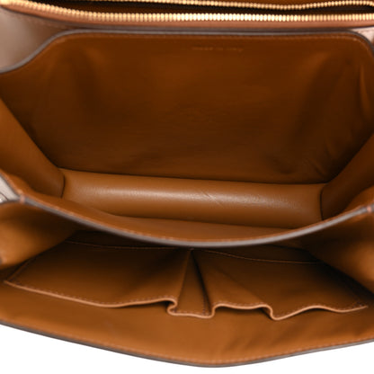 Celine Box Calfskin Medium Classic Box Flap Bag Camel 5 of 14