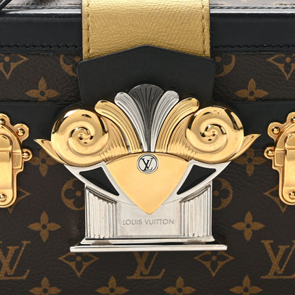 Louis Vuitton Monogram Column Petite Malle Black 7 of 11