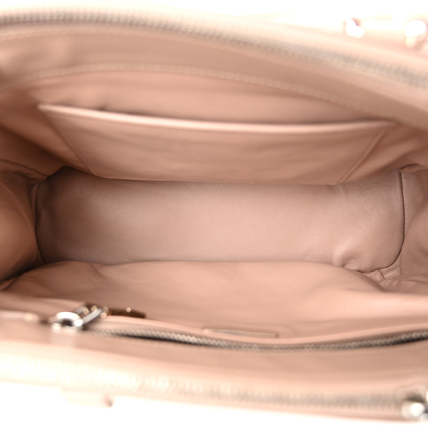 Saffiano Lux Galleria Front Pocket Tote Cammeo