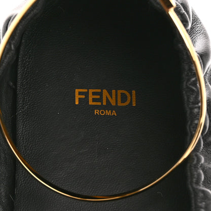 Fendi Vitello Filo Ballerina Flats 39 Black 7 of 12