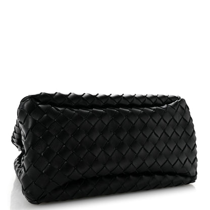 Bottega Veneta Nappa Intrecciato Small Campana Shoulder Bag Black 3 of 10