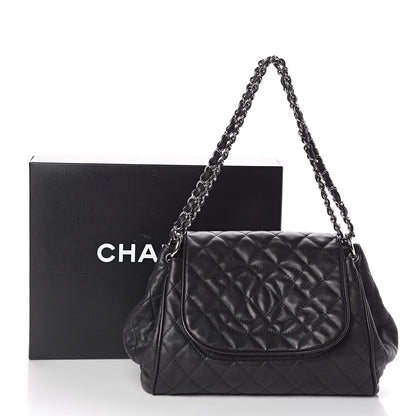 Chanel Caviar Quilted Timeless Accordion Flap Black 11 of 11