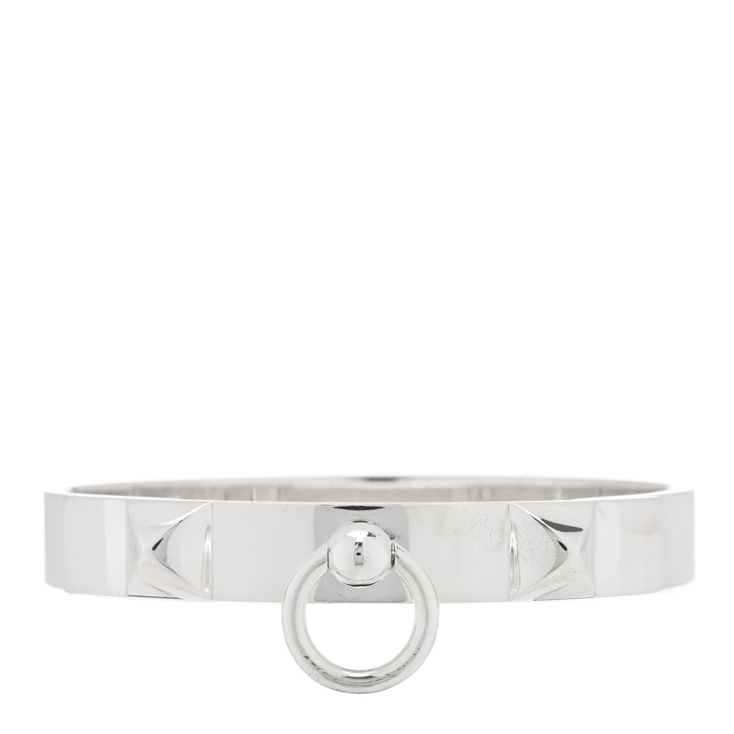 Sterling Silver PM Collier De Chien Bracelet LG