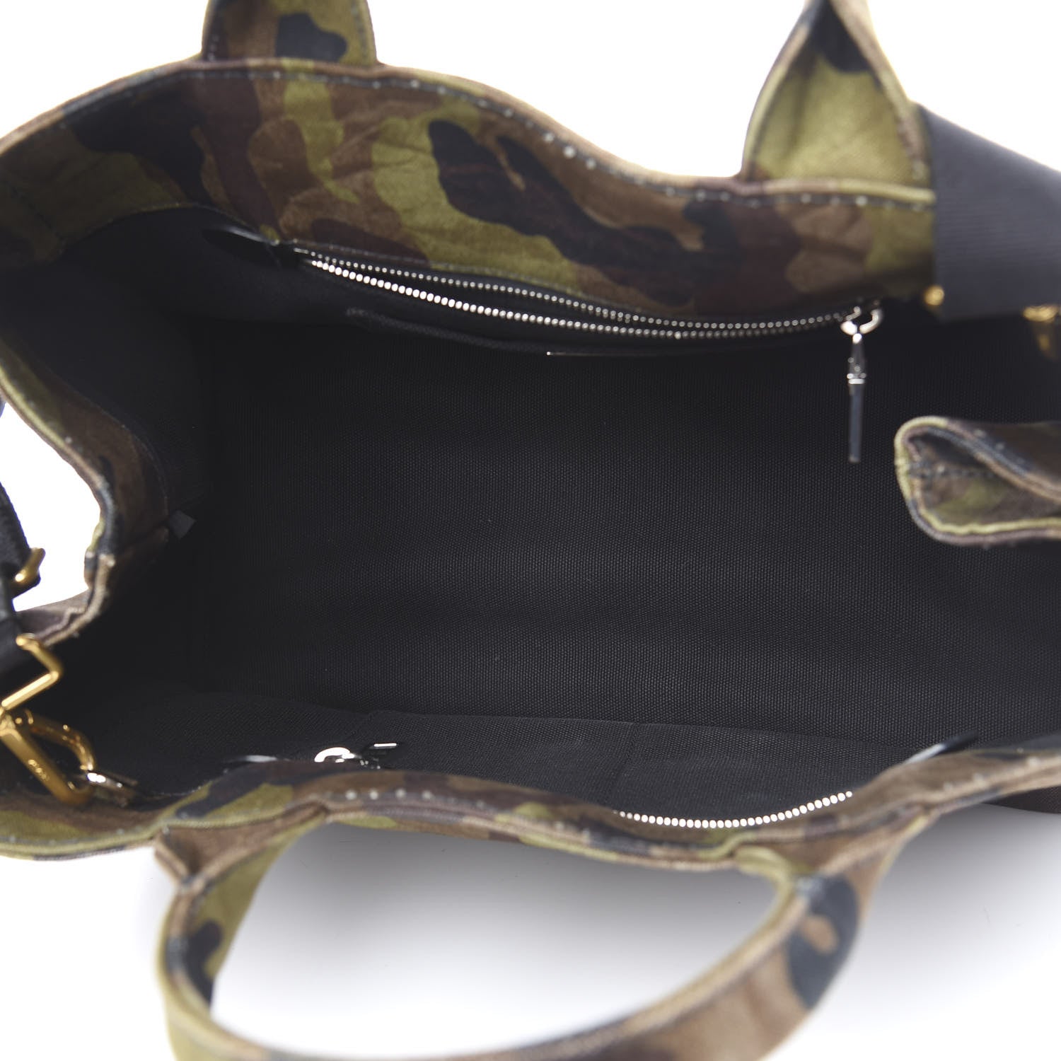 Prada Canapa Camouflage Tote Mimetico 4 of 11
