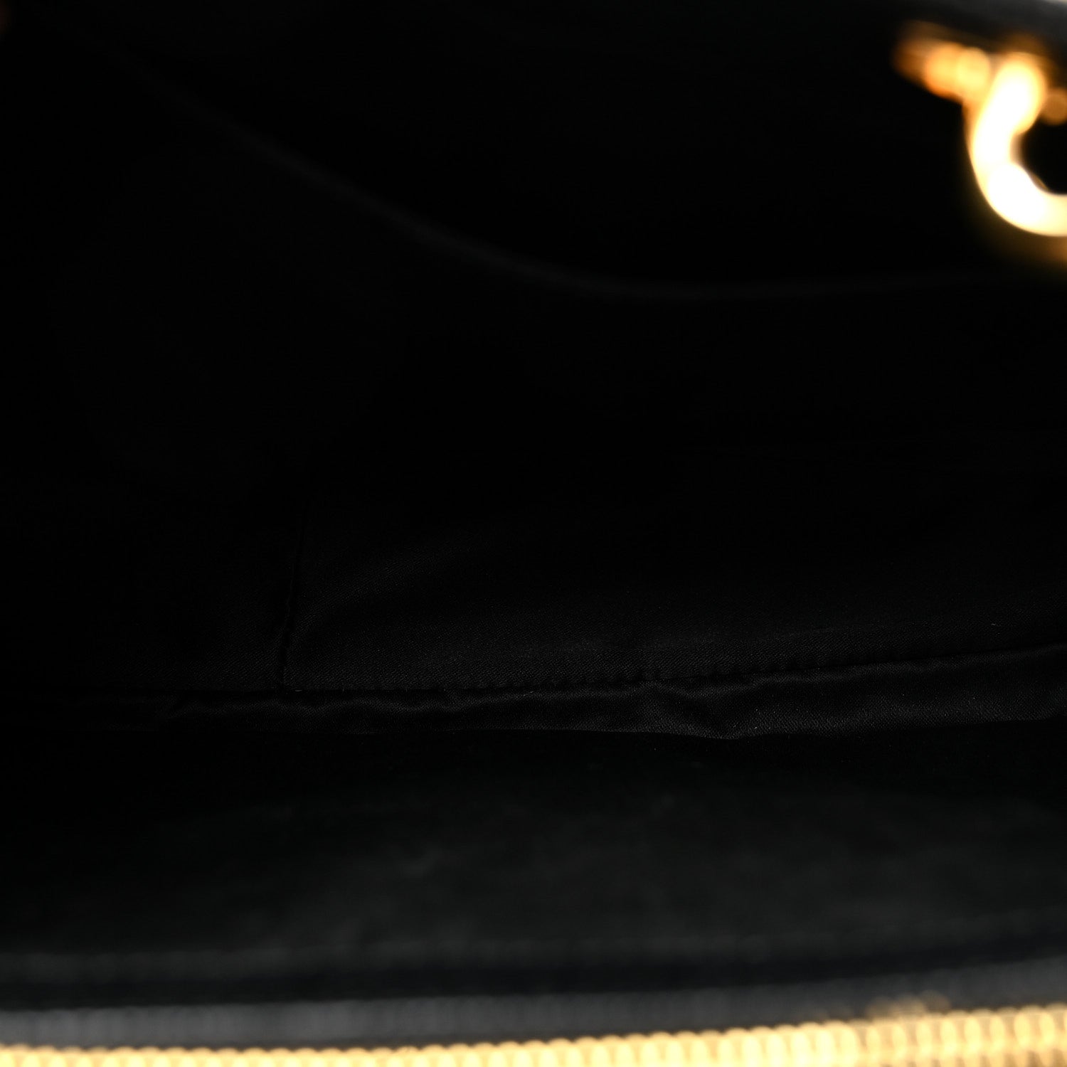 Chanel Caviar Large CC Shoulder Bag Black 5 of 10