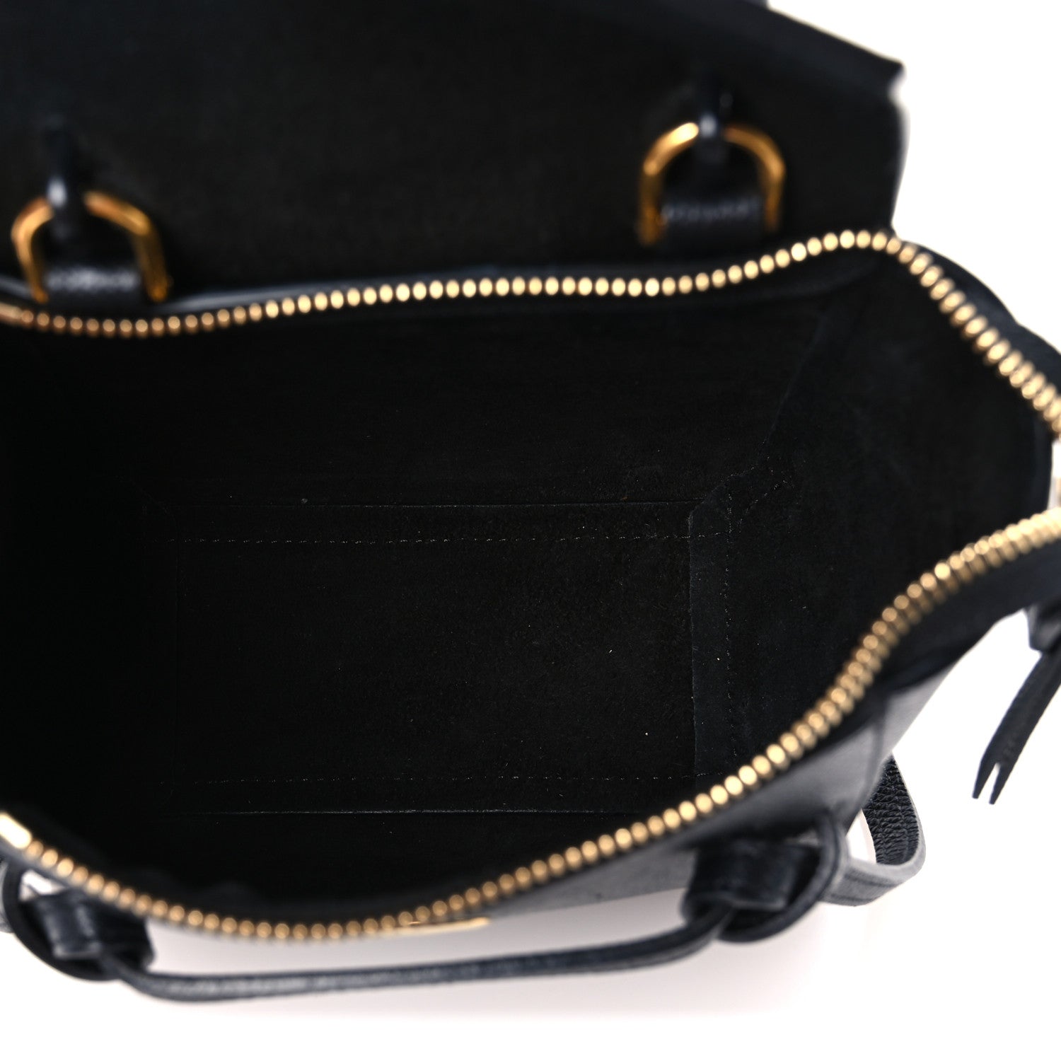 Celine Grained Calfskin Pico Belt Bag Black 5 of 10