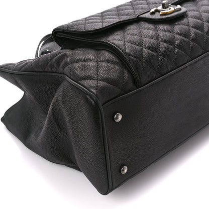 Chanel Caviar Quilted Large Casual Pocket Tote Black 9 of 13