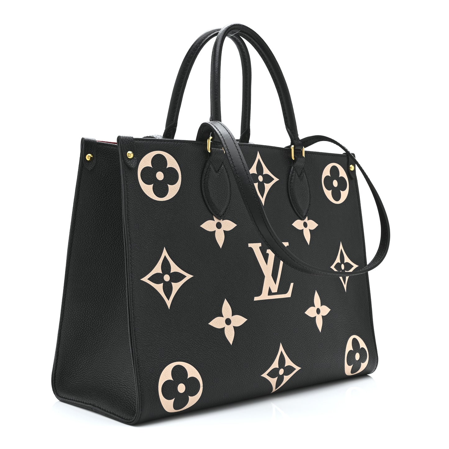 Empreinte Monogram Giant Onthego MM Black Beige