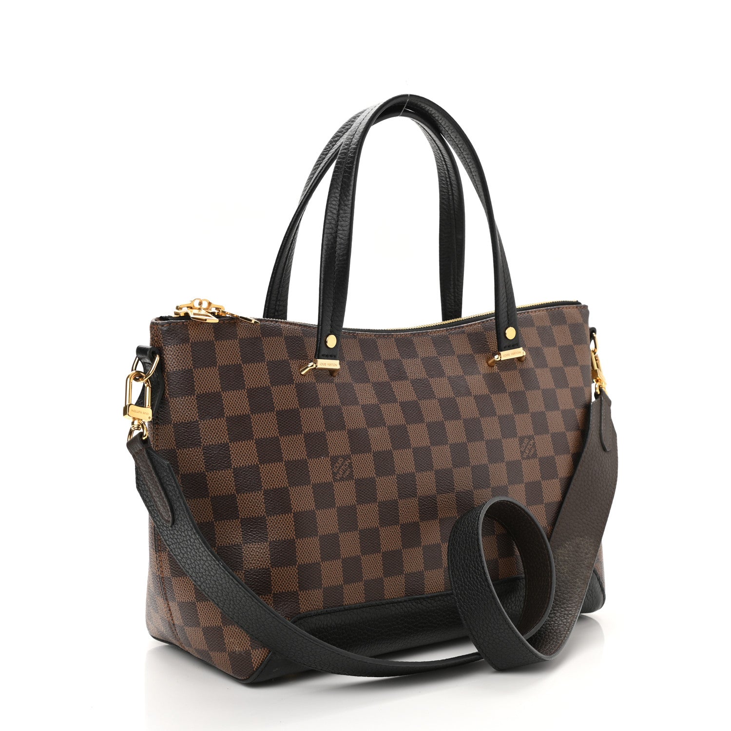 Louis Vuitton Damier Ebene Hyde Park Black 3 of 11