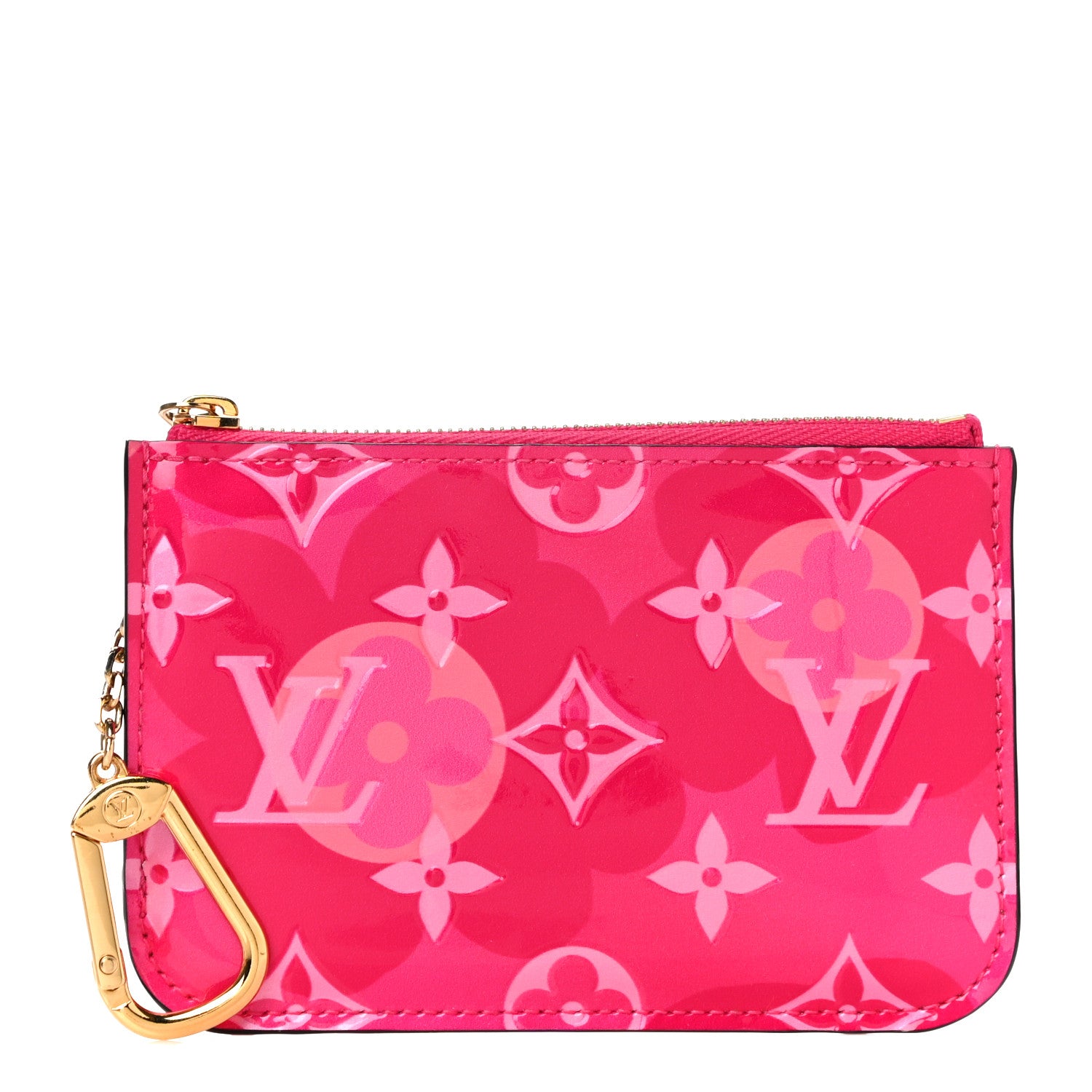 Louis Vuitton Vernis Valentine Key Pouch Fuchsia 1 of 11