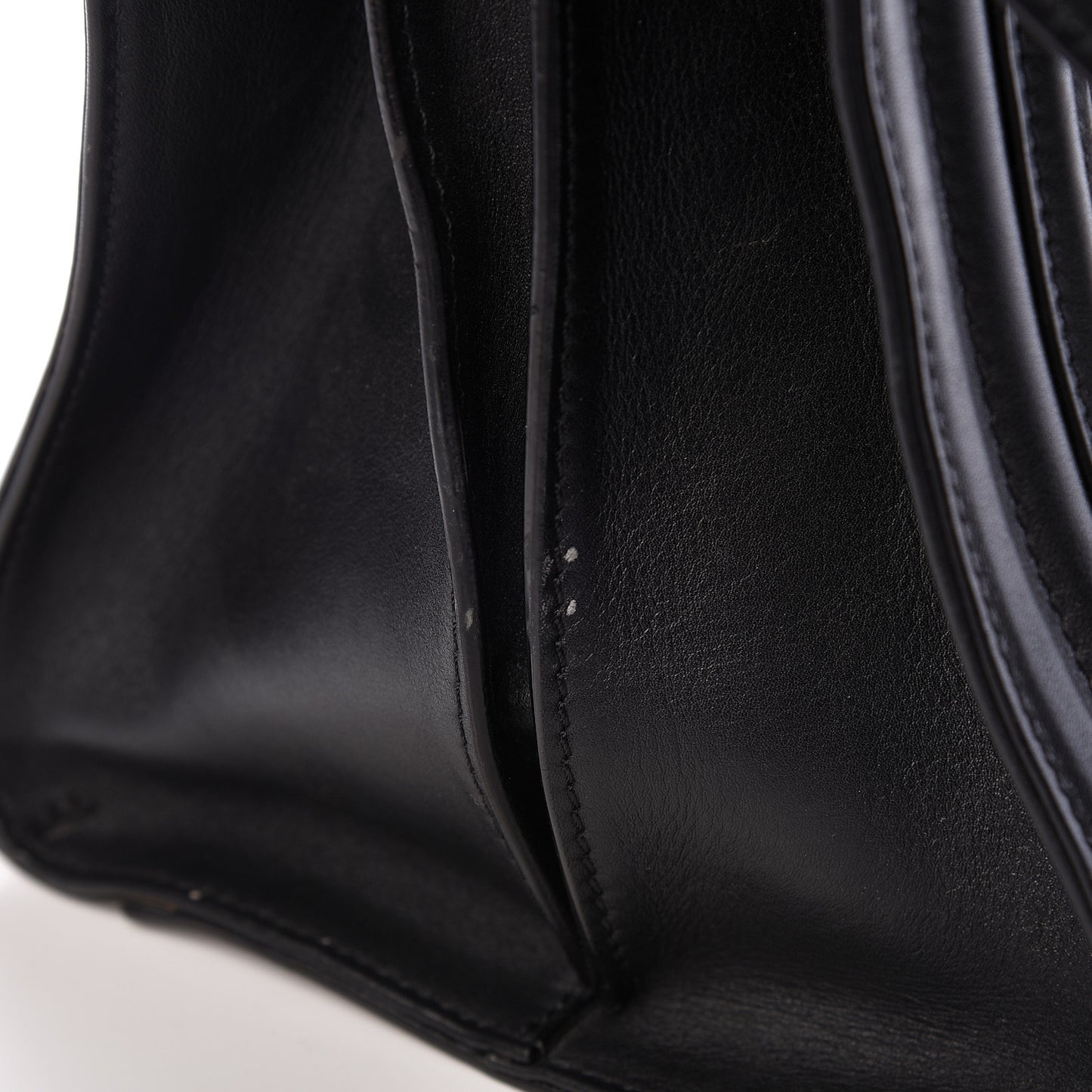 Patent Micro Vanitas Icon Handbag Black