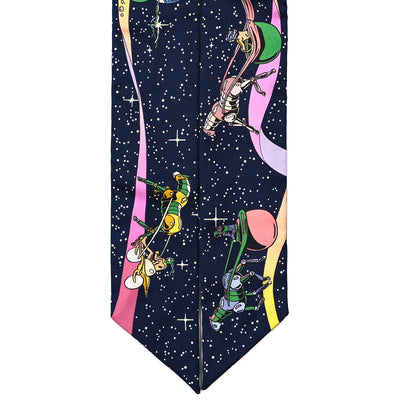 Hermes Silk Space Derby Twilly Marine Rose Multicolor 2 of 3