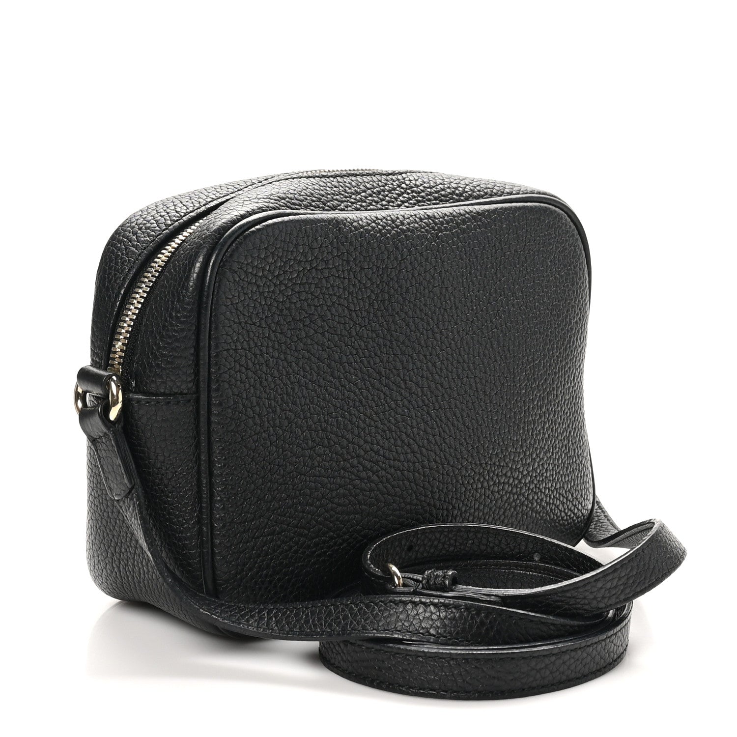 Gucci Pebbled Calfskin Small Soho Disco Bag Black 3 of 10