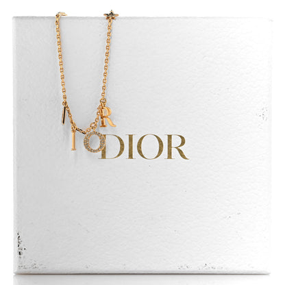 Christian Dior Crystal Dio(r)evolution Necklace Gold 5 of 5