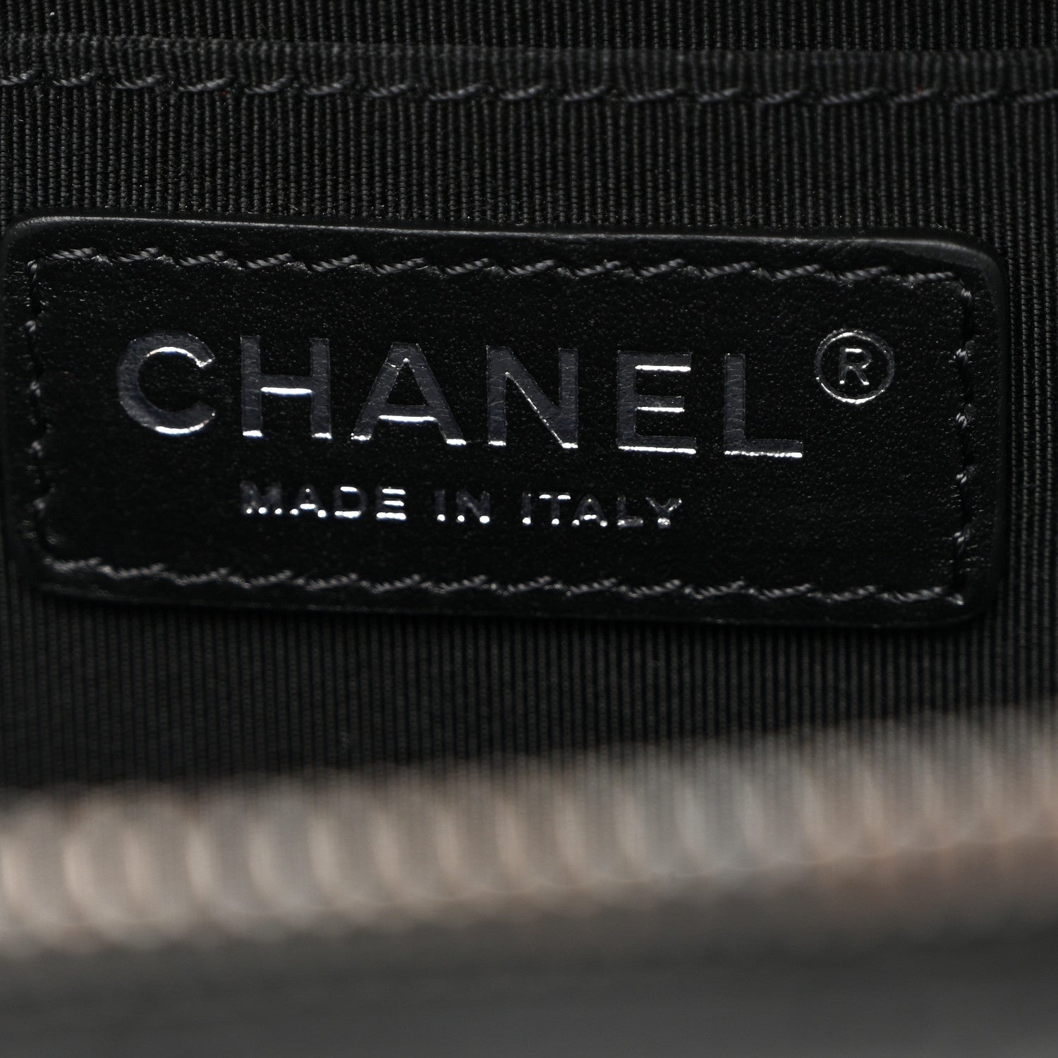 Chanel Calfskin Quilted Waist Bag Black 6 of 10