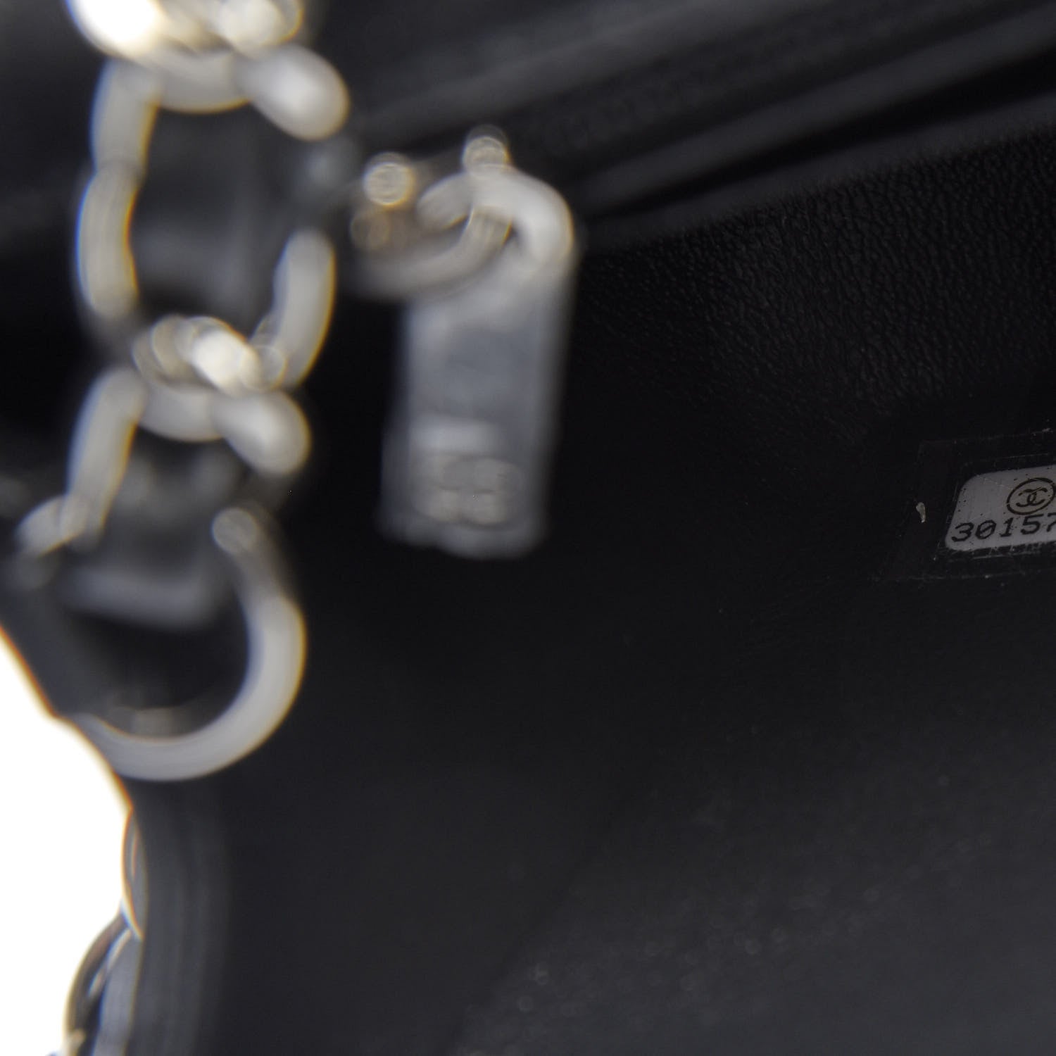 Chanel Lambskin Quilted Mini Rectangular Flap Black 8 of 9
