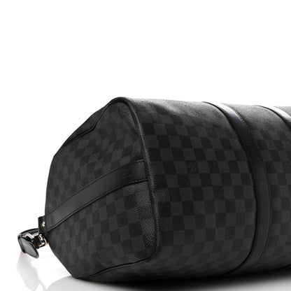 Louis Vuitton Damier Graphite Keepall Bandouliere 45 8 of 12