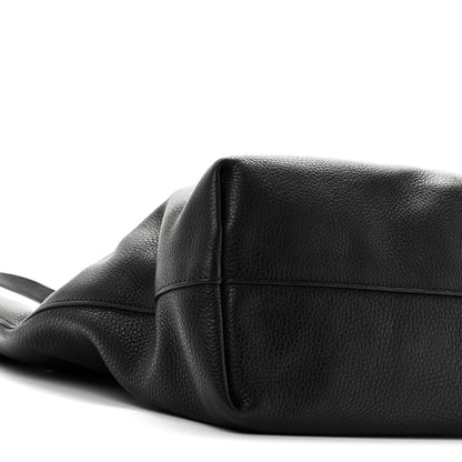 Prada Vitello Daino Shopping Tote Black 8 of 9