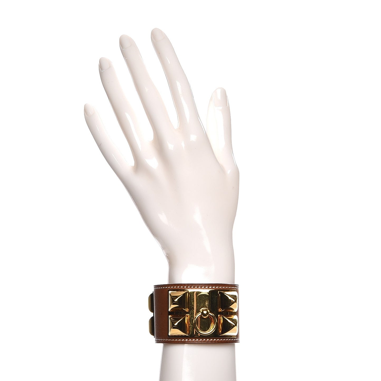 Barenia Collier De Chien CDC Bracelet S Fauve