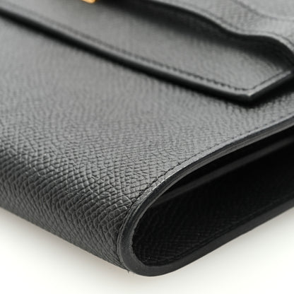 Hermes Epsom Kelly Wallet To Go Black 8 of 8