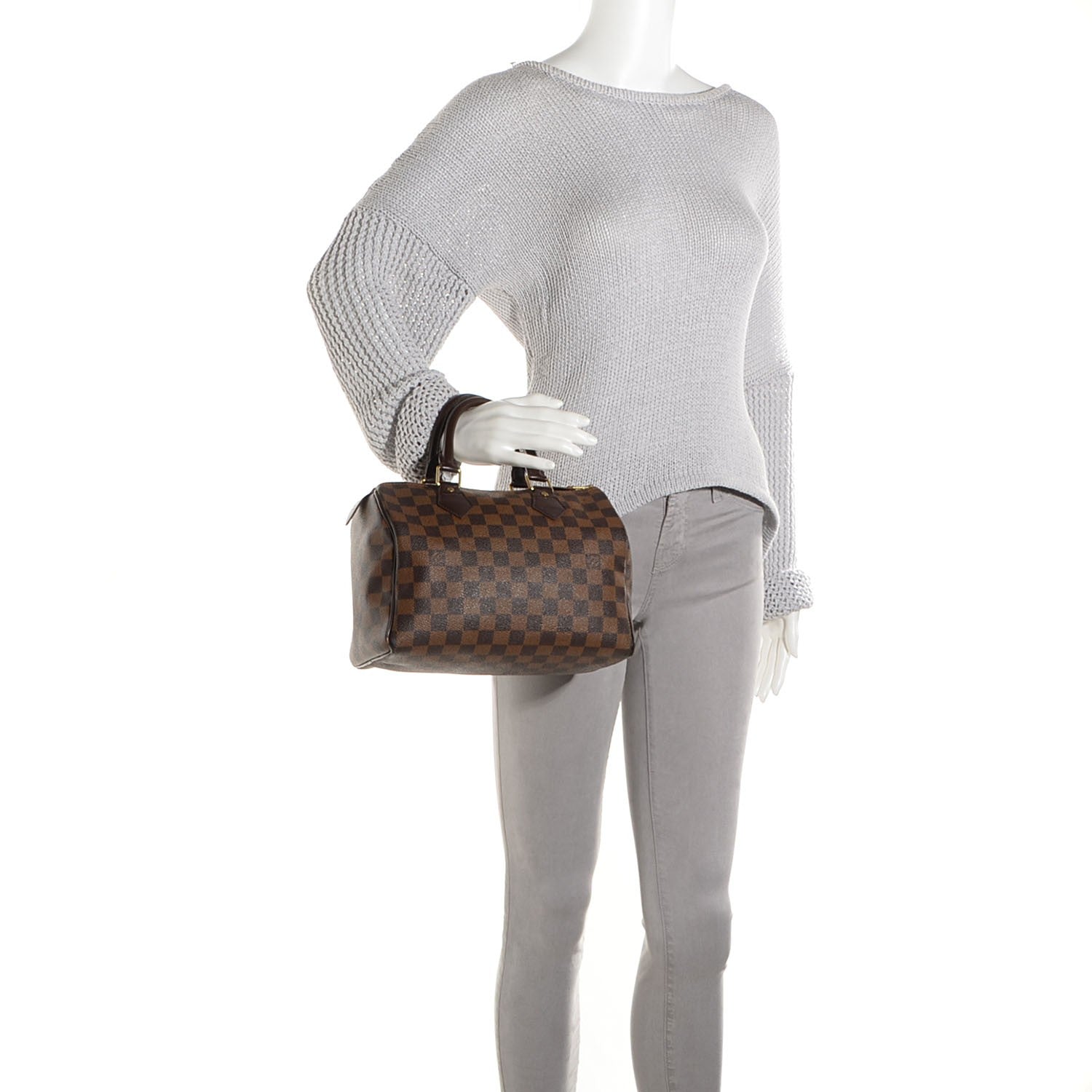 Louis Vuitton Damier Ebene Speedy 25 2 of 7