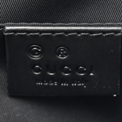 Gucci Canvas Web Slim Belt Bag Black 6 of 10
