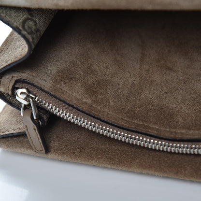 Gucci GG Supreme Monogram Medium Dionysus Shoulder Bag Taupe 8 of 15