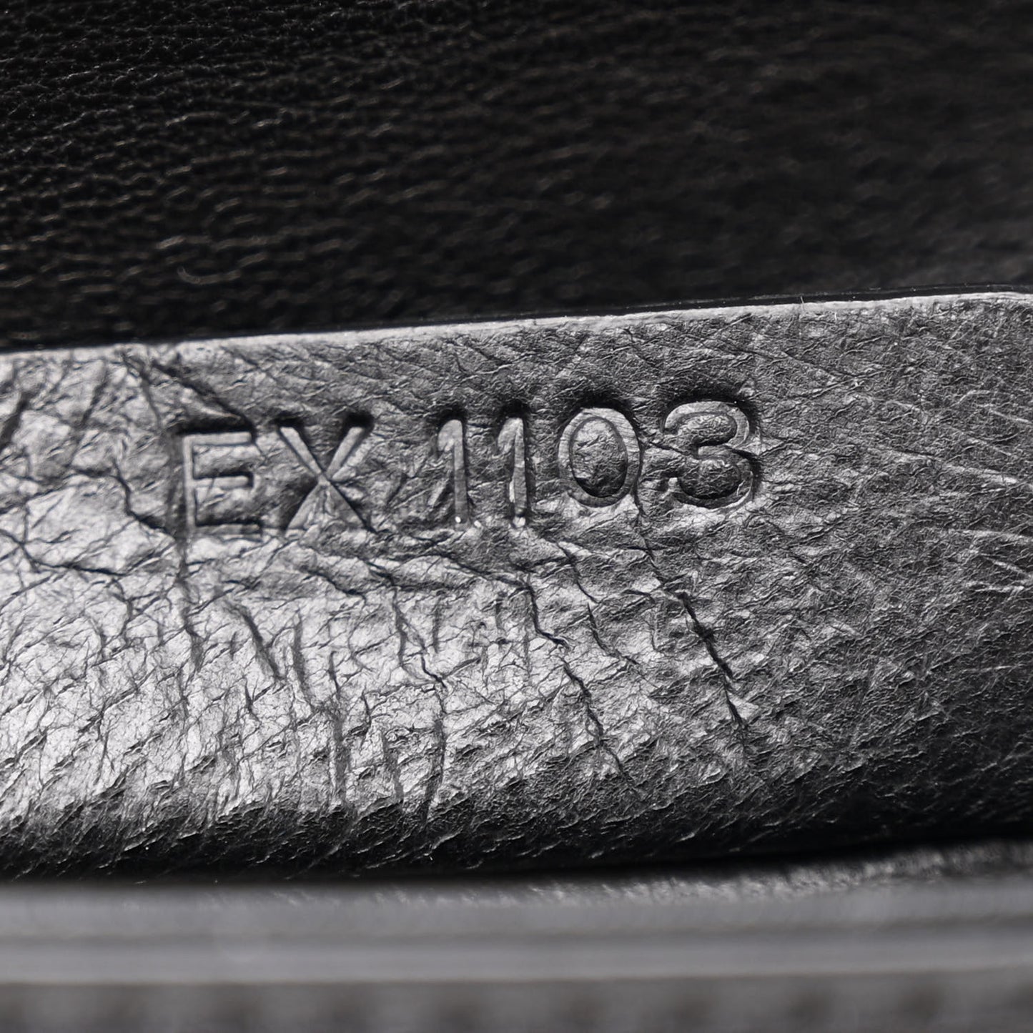 Calfskin Shark Lock Chain Bag Black