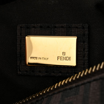 Fendi Zucchino Spalmati Forever Small Boston Moro Black 7 of 8