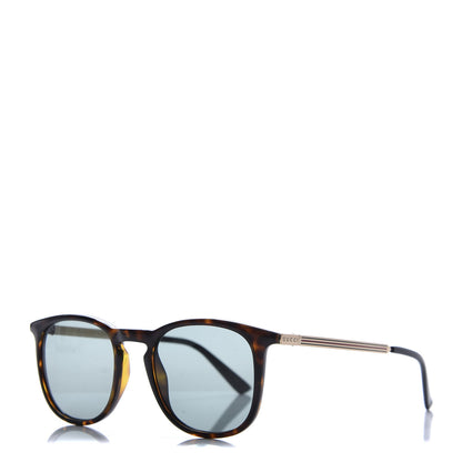 Gucci Acetate Web Sunglasses GG0136S Tortoise 1 of 6