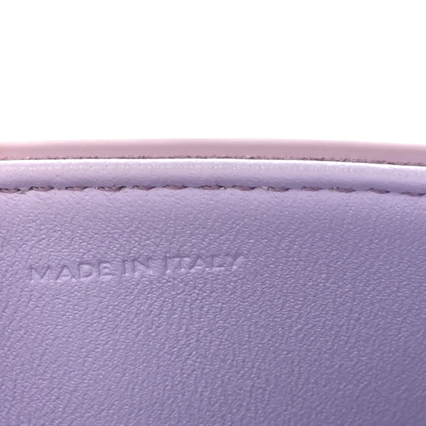 Shiny Calfskin Triomphe Chain Shoulder Bag Light Lavender
